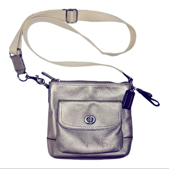 Coach Bags Coach Pale Gold Crossbody Bag Poshmark